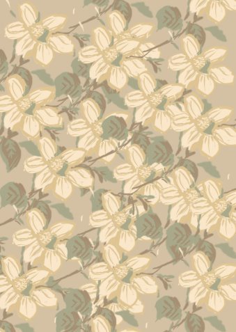 Botanical wallpaper